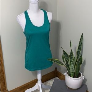 Green Nike tank